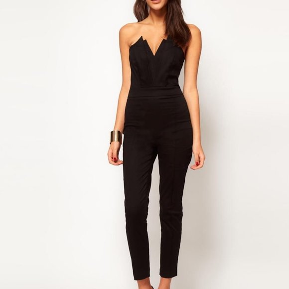 ASOS Dresses & Skirts - Asos black origami jumpsuit, size SIX